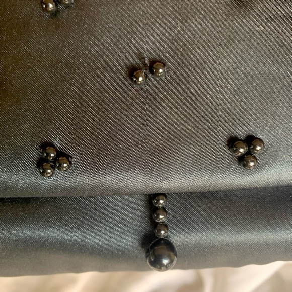 VINTAGE JEANNE LOTTIE SATIN COCKTAIL 🍸 PURSE - Picture 10 of 11